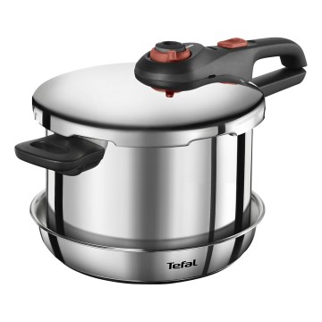 Tefal - Tlakový hrnec 6 l SECURE TRENDY + sada 5 ks INGENIO EMOTION