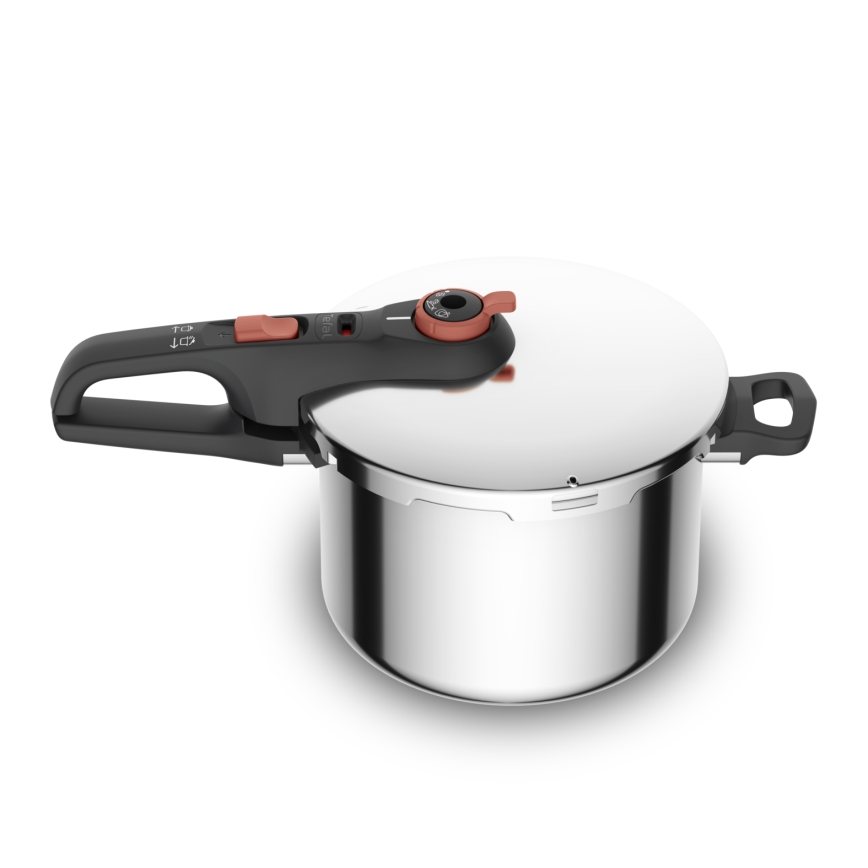 Tefal - Tlakový hrnec 6 l SECURE TRENDY + sada 5 ks INGENIO EMOTION