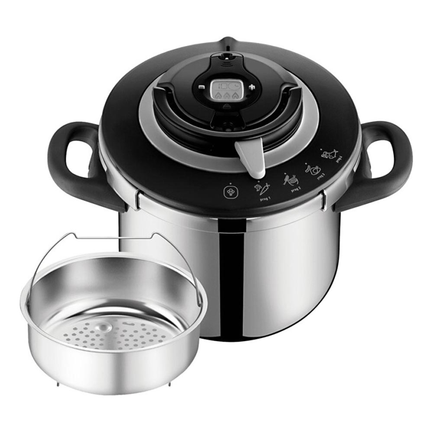 Tefal - Tlakový hrnec 8 l CLIPSO+ CHEF nerez