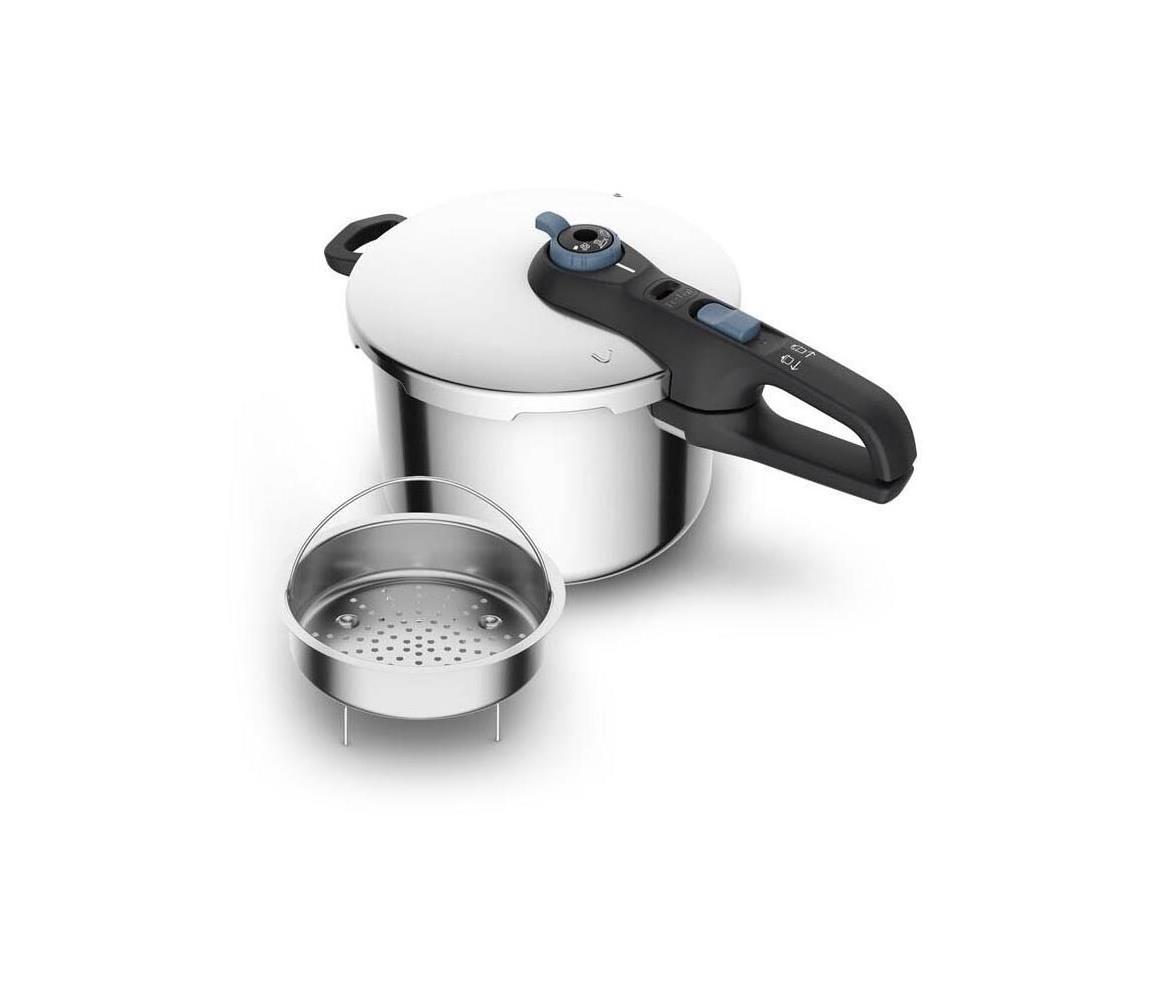 Tefal Tefal - Tlakový hrnec 8 l SECURE TRENDY nerez GS0417