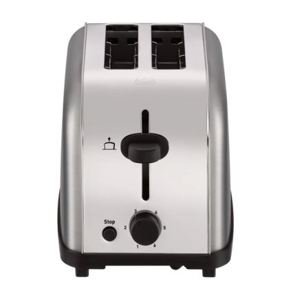 Tefal - Topinkovač s dvěma otvory ULTRA MINI 700W/230V matný chrom