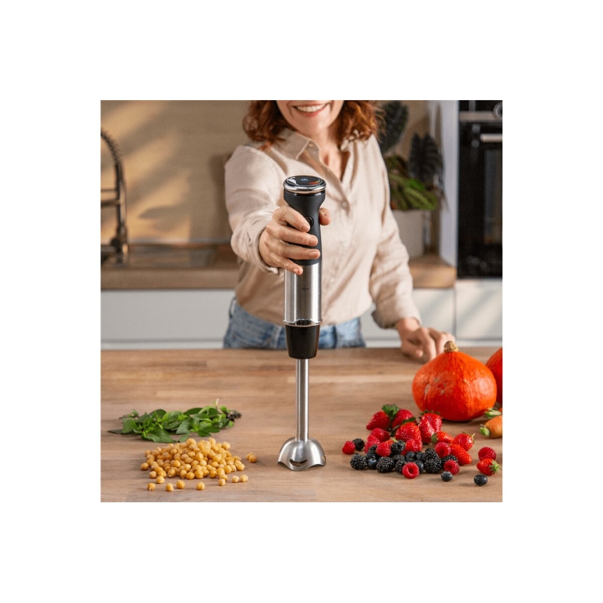 Tefal - Tyčový mixér QUICKCHEF 1000W/230V černá