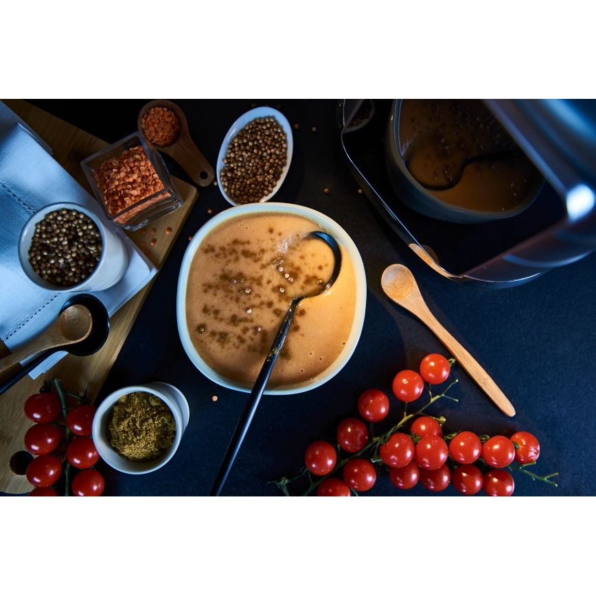 Tefal - Varný stolní mixér HIGH SPEED ULTRABLEND BOOST 1300W/230V šedá