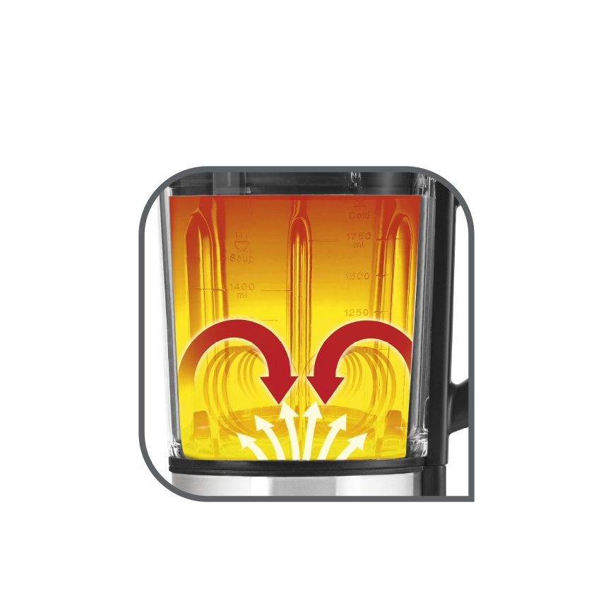 Tefal - Varný stolní mixér HIGH SPEED ULTRABLEND BOOST 1300W/230V šedá