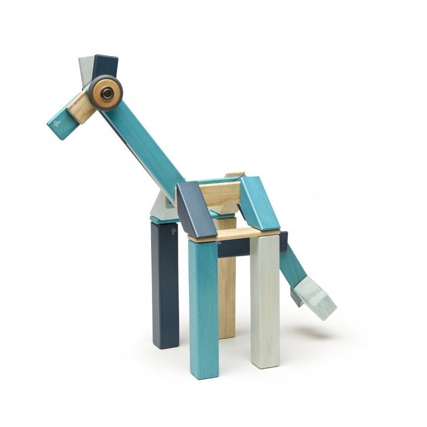 TEGU - Magnetická stavebnice Blue 42 ks