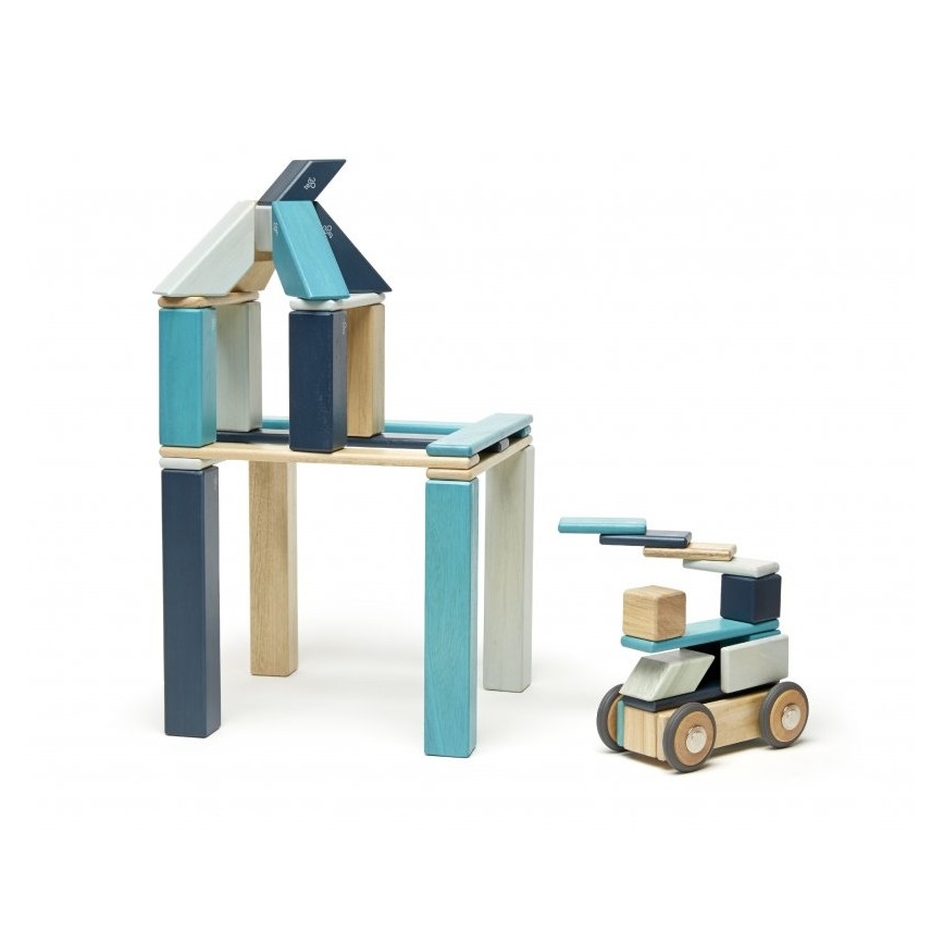 TEGU - Magnetická stavebnice Blue 42 ks