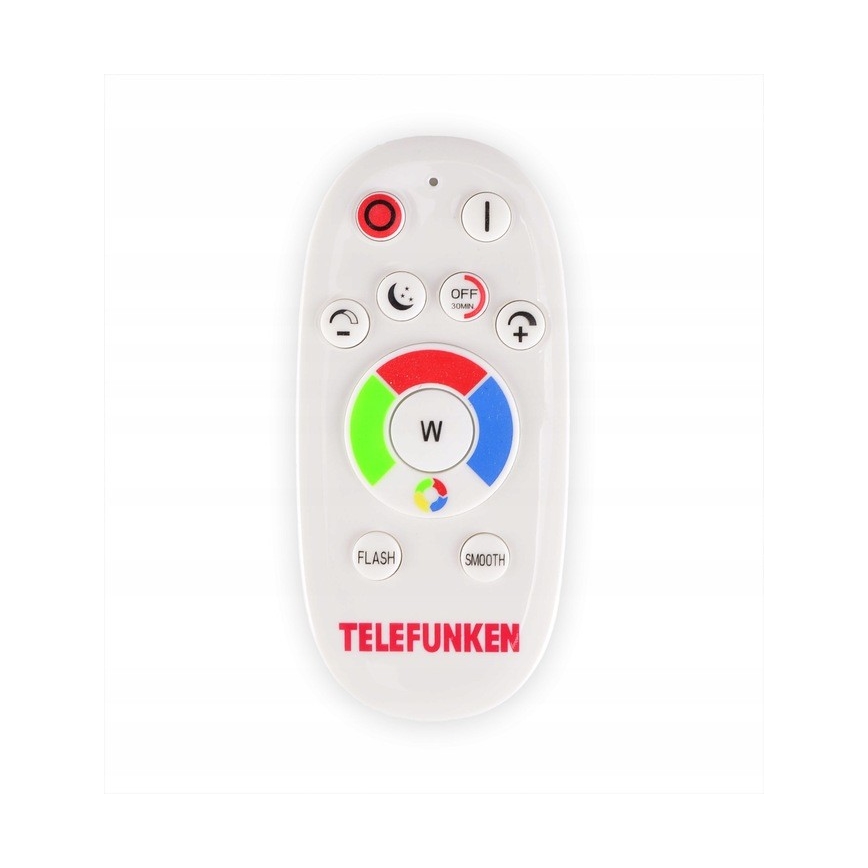 Telefunken 301506TF - LED RGBW Stmívatelný panel LED/18W/230V 4000K + dálkové ovládání