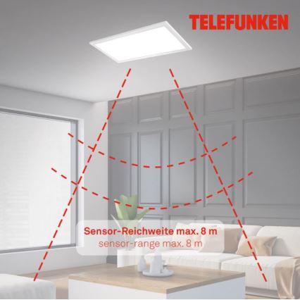 Telefunken 308706TF - LED Stropní svítidlo se senzorem LED/36W/230V