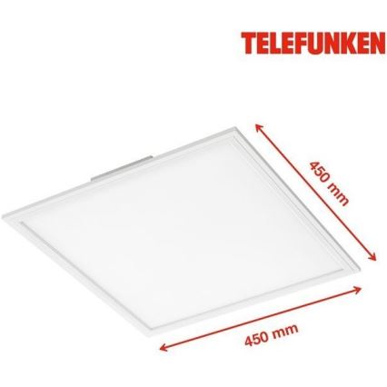 Telefunken 308806TF - LED Přisazený panel se senzorem LED/25W/230V 4000K