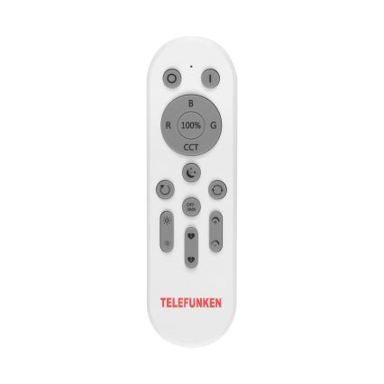 Telefunken 309602TF - LED RGBW Stmívatelné stropní svítidlo LED/18W/230V 2700-6500K Wi-Fi Tuya