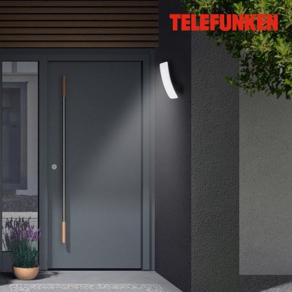 Telefunken 311605TF - LED Venkovní nástěnné svítidlo LED/15W/230V IP44 černá