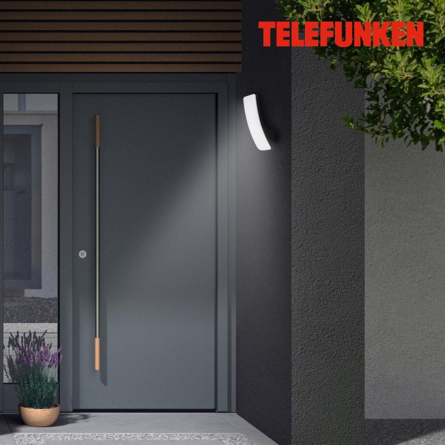 Telefunken 311605TF - LED Venkovní nástěnné svítidlo LED/15W/230V IP44 černá