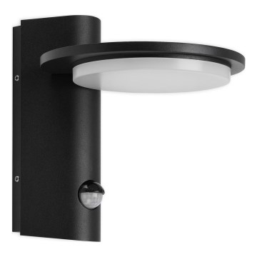 Telefunken 312505TF-LED Venkovní nástěnné svítidlo se senzorem LED/10W/230V IP44 černá