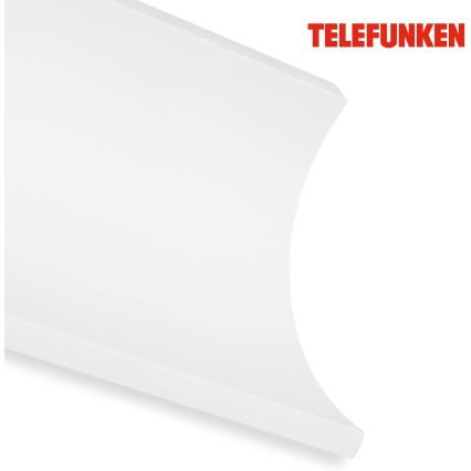 Telefunken 312806TF - LED Venkovní nástěnné svítidlo 2xLED/6W/230V IP44 bílá