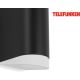 Telefunken 314905TF - LED Venkovní nástěnné svítidlo 2xGU10/5W/230V IP44 černá