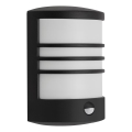Telefunken 315505TF - LED Venkovní nástěnné svítidlo se senzorem LED/12W/230V IP44 černá
