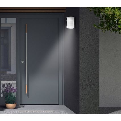 Telefunken 315506TF - LED Venkovní nástěnné svítidlo se senzorem LED/12W/230V IP44 bílá