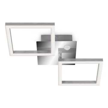 Telefunken 318508TF - LED Stropní svítidlo se senzorem FRAME LED/12W/230V 3000K matný chrom