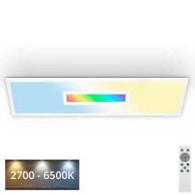 Telefunken 319206TF - LED RGBW Stmívatelné stropní svítidlo LED/22W/230V  2700-6500K bílá + dálkové ovládání