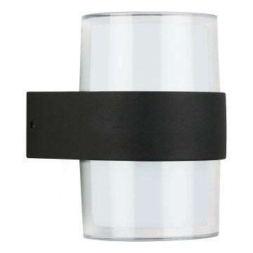 Telefunken 320405TF - LED Venkovní nástěnné svítidlo 2xLED/8W/230V IP44 černá