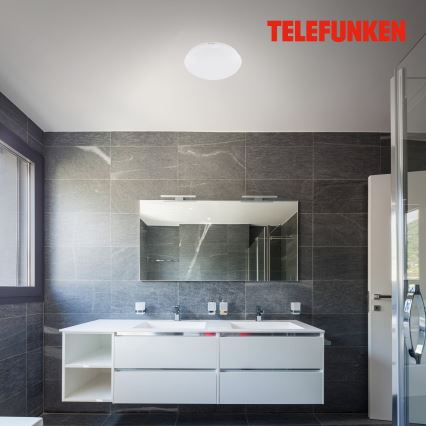 Telefunken 602006TF - LED Koupelnové stropní svítidlo se senzorem LED/15W/230V IP44 4000K