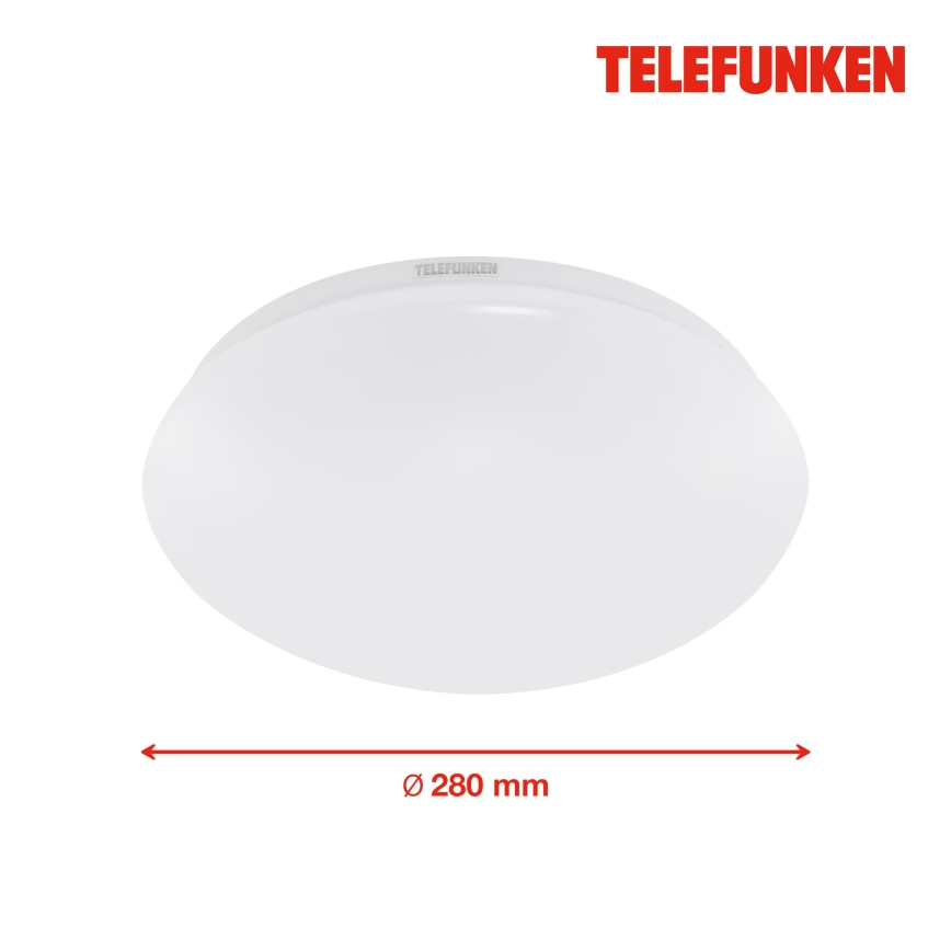 Telefunken 602006TF - LED Koupelnové stropní svítidlo se senzorem LED/15W/230V IP44 4000K