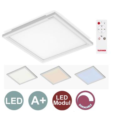 Telefunken - LED Stmívatelný panel 1xLED/18W/230V + dál. ovládání