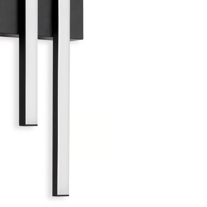 Telefunken - LED Venkovní nástěnné svítidlo 2xLED/4W/230V IP44 černá