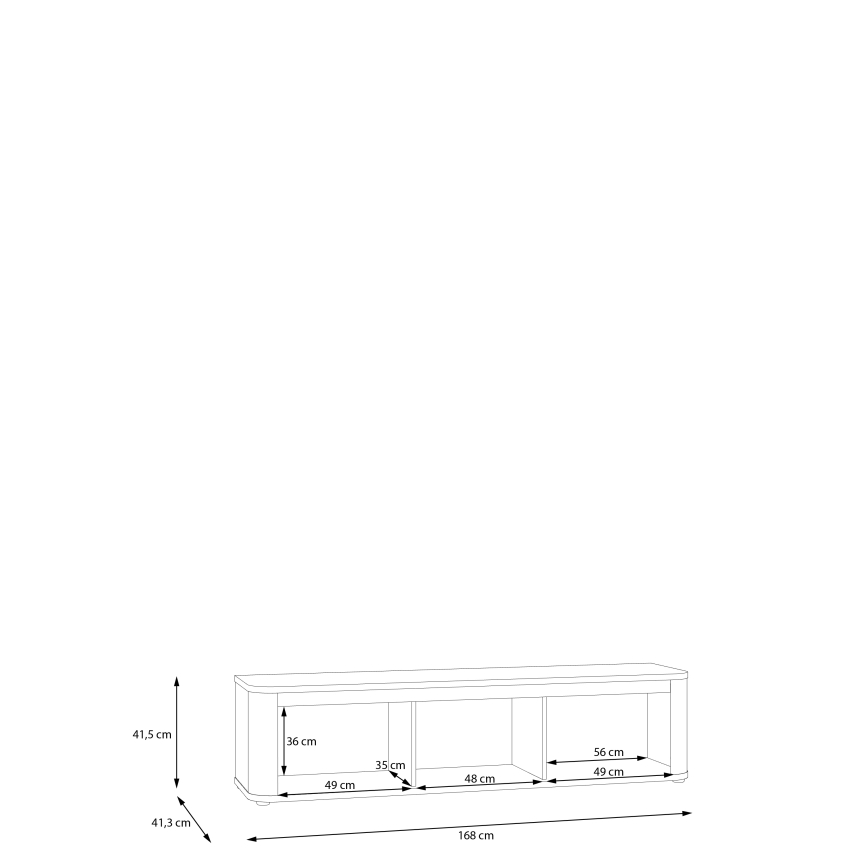 Televizní stolek INAR béžová