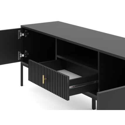 Televizní stolek SUE 155x39 cm černá