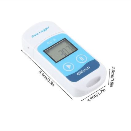 Teploměr se záznamem USB/1xCR2032 IP67