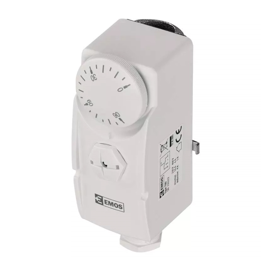 Termostat příložný 230V
