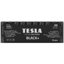 Tesla Batteries - 10 ks Alkalická baterie AA BLACK+ 1,5V