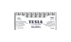 Tesla Batteries - 10 ks Alkalická baterie AAA SILVER+ 1,5V