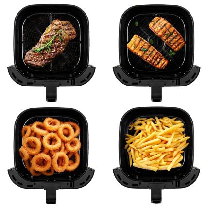 TESLA Electronics AirCook - Chytrá multifunkční digitální horkovzdušná fritéza 9 l 1700W/230V Wi-Fi