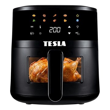 TESLA Electronics AirCook - Horkovzdušná fritéza 4,4 l 1450W/230V černá