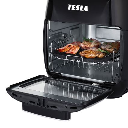 TESLA Electronics AirCook - Multifunkční digitální horkovzdušná fritéza 11 l 2000W/230V