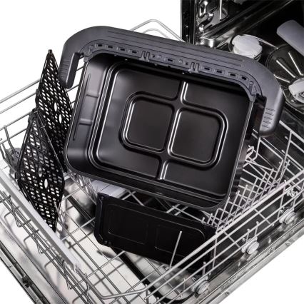 TESLA Electronics AirCook - Multifunkční duální digitální horkovzdušná fritéza 10 l 2400W/230V