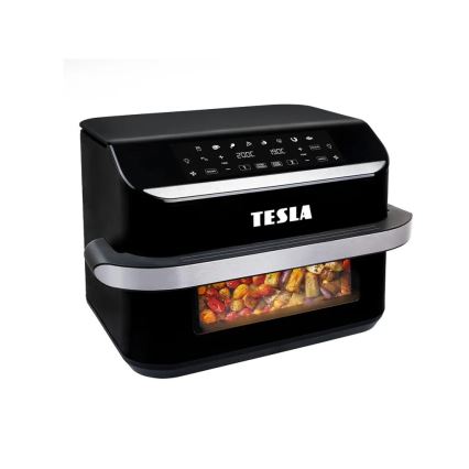 TESLA Electronics AirCook - Multifunkční duální digitální horkovzdušná fritéza 10 l 2400W/230V