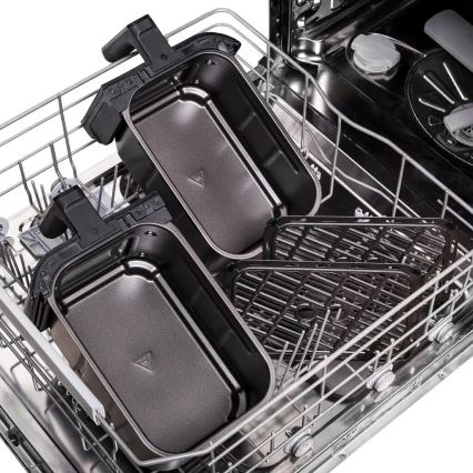 TESLA Electronics AirCook - Multifunkční duální digitální horkovzdušná fritéza 9 l 2400W/230V
