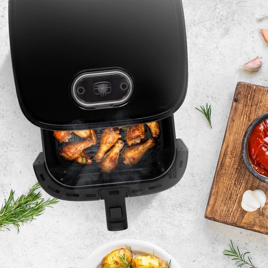 TESLA Electronics AirCook - Multifunkční digitální horkovzdušná fritéza 5 l 1500W/230V