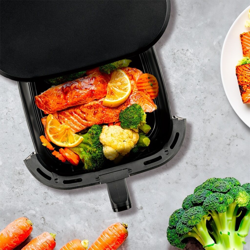 TESLA Electronics AirCook - Multifunkční digitální horkovzdušná fritéza 7 l 1600W/230V