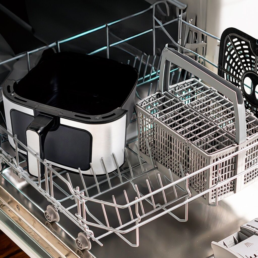 TESLA Electronics AirCook - Multifunkční digitální horkovzdušná fritéza 7 l 1600W/230V