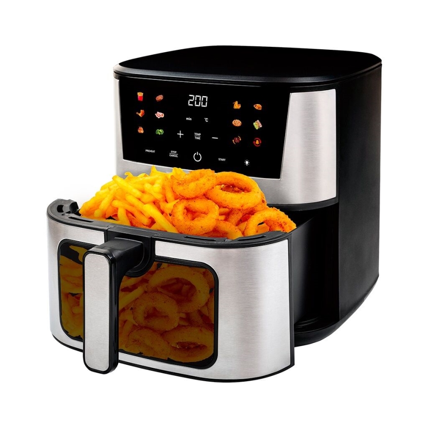 TESLA Electronics AirCook - Multifunkční digitální horkovzdušná fritéza 7 l 1600W/230V