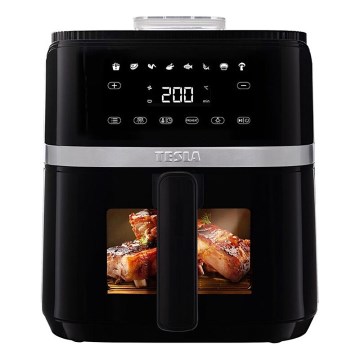 TESLA Electronics AirCook - Multifunkční digitální horkovzdušná fritéza 5 l 1500W/230V