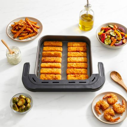 TESLA Electronics AirCook - Třízónová horkovzdušná fritéza 14,5 l 2800W/230V černá