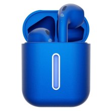 TESLA Electronics - Bezdrátová sluchátka modrá