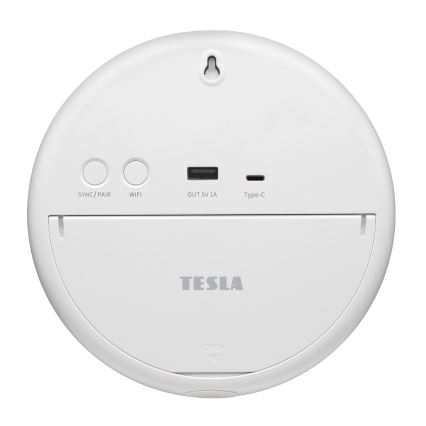 TESLA Electronics Device - Chytrá meteostanice se senzorem 400 mAh Wi-Fi Tuya IP44
