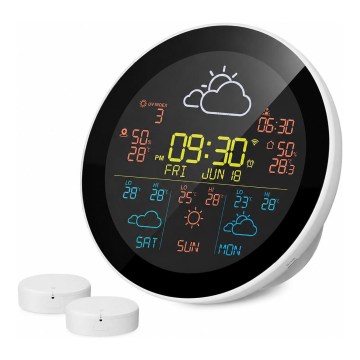 TESLA Electronics Device - Chytrá meteostanice se senzorem 400 mAh Wi-Fi Tuya IP44