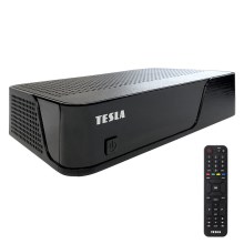 TESLA Electronics - DVB-T2 H.265 (HEVC) přijímač s HbbTV 12V + dálkové ovládání